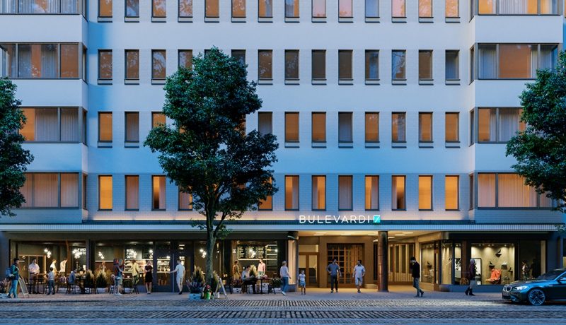 Ålandsbanken - Kontoret på Bulevarden i Helsingfors flyttar
