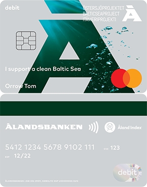 Ålandsbanken - Finland Aland vanligt debitkort offline online