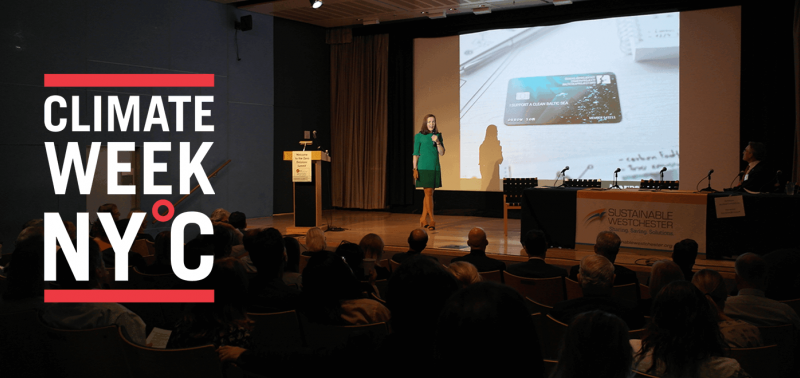 Ålandsbanken - Itämerikortti esillä ilmastokonferenssissa New Yorkissa