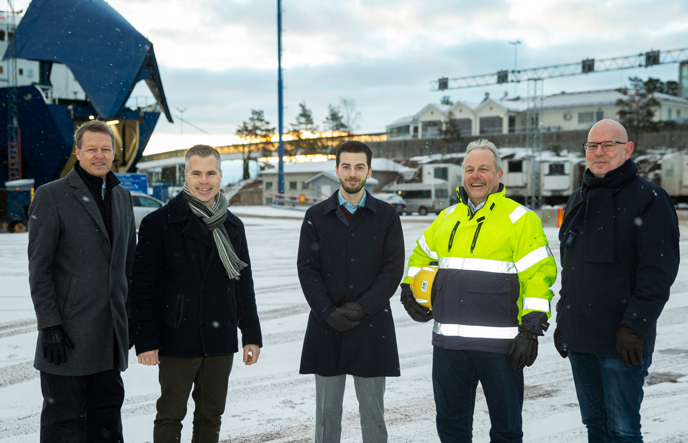 Ålandsbanken - OX2 ja Ålandsbanken suunnittelevat vihreää megasatamahanketta Ahvenanmaalle
